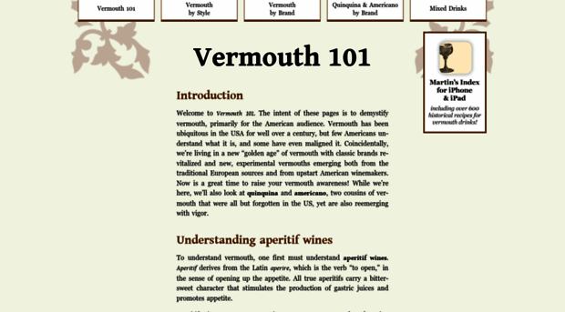 vermouth101.com