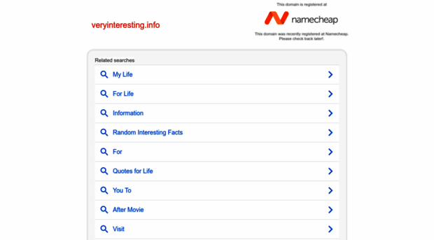 veryinteresting.info