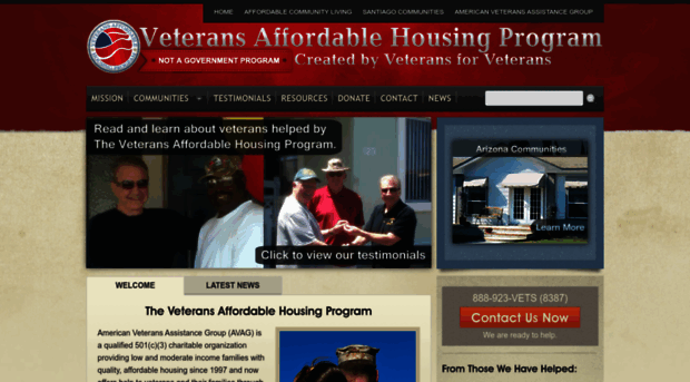 veteransaffordablehousing.org