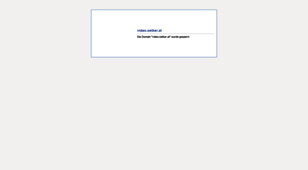 video.oetker.at