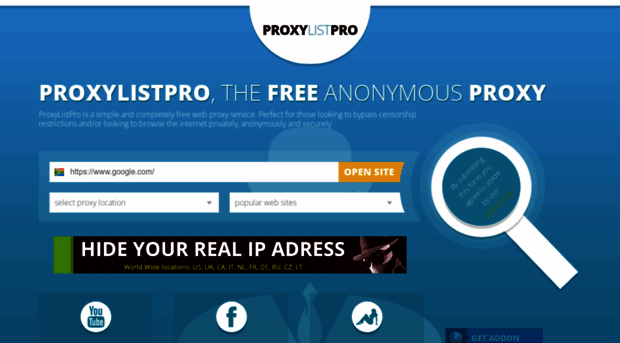 vienna.proxylistpro.com