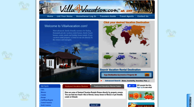 villa4vacation.com