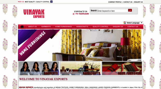 vinayakexportindia.com