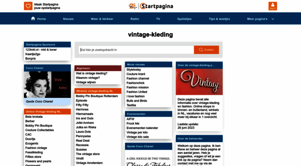 vintage-kleding.startpagina.nl
