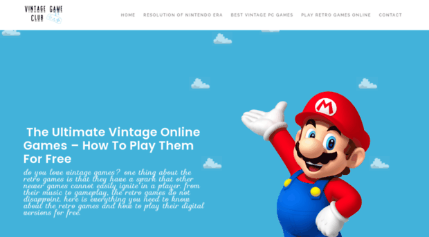 vintagegameclub.org