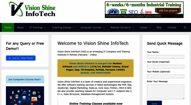 visionshineinfotech.com