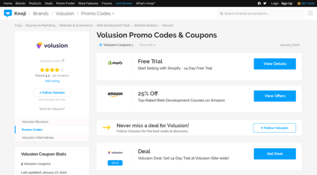 volusion.bluepromocode.com