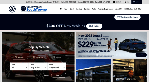 vwsouthtowne.com