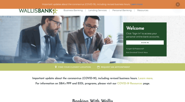 wallisbank.com