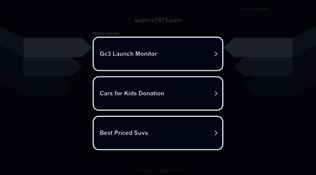 walters1975.com