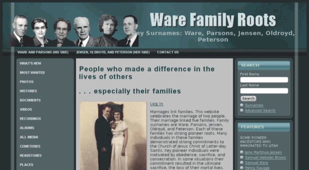 warefamilyroots.com