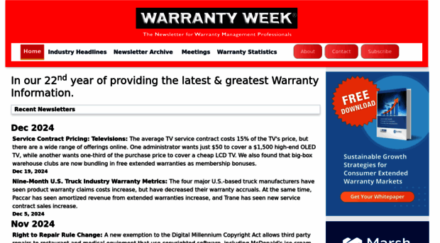 warrantyweek.com