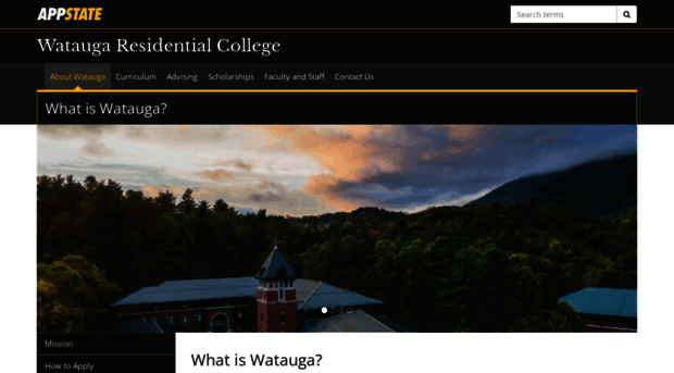 watauga.appstate.edu