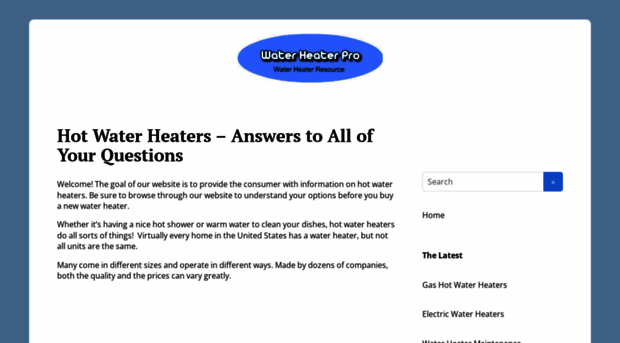 waterheaterpro.org