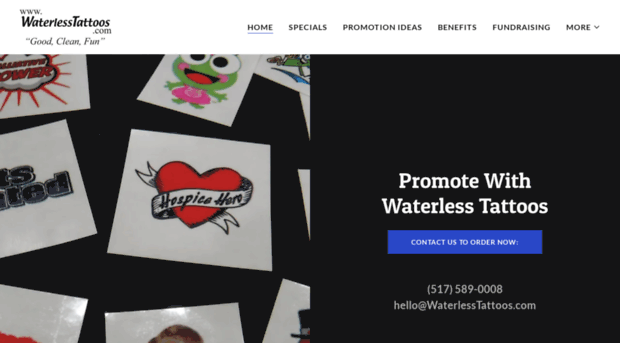 waterlesstattoos.com