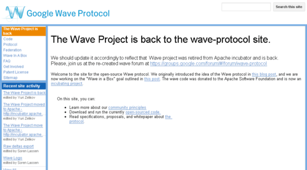 waveprotocol.org