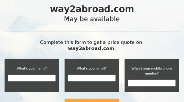 way2abroad.com