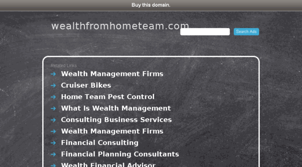 wealthfromhometeam.com