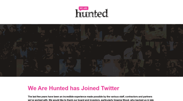 wearehunted.com