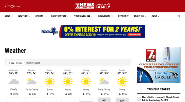 weather.wspa.com