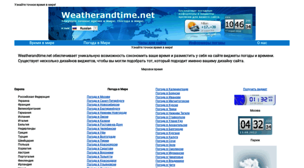 weatherandtime.net