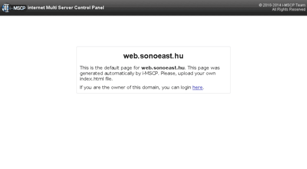 web.sonoeast.hu