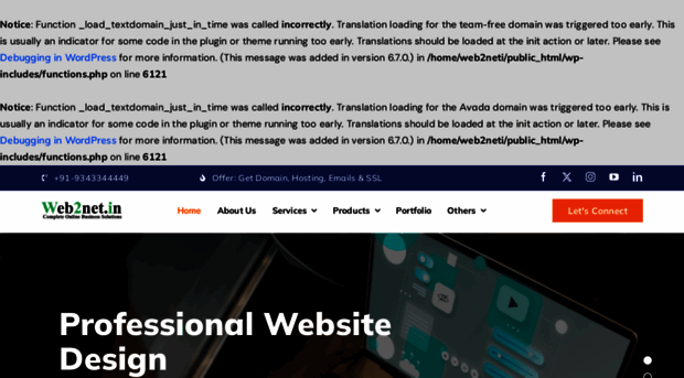 web2net.in