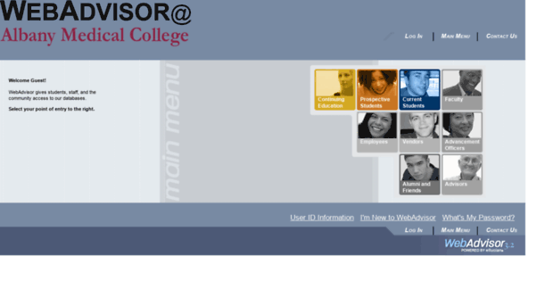webadvisor.amc.edu