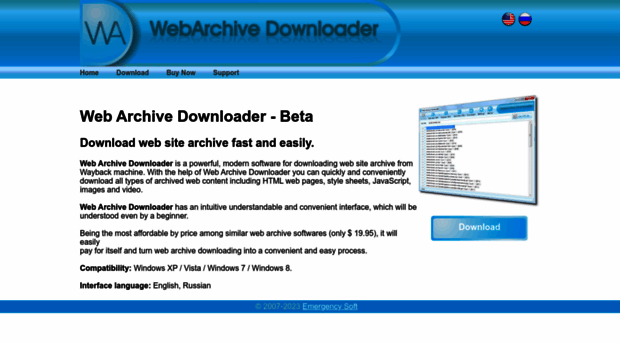webarchivedownloader.com