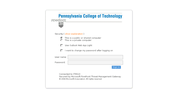 webdav.pct.edu