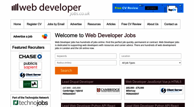 webdeveloperjobs.co.uk
