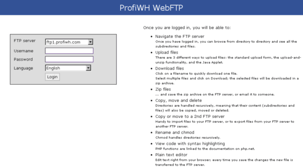 webftp.profiwh.com