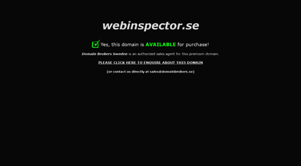 webinspector.se