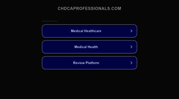 weblinks.chdcaprofessionals.com