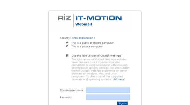 webmail.riz-itmotion.de