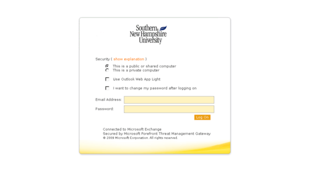 webmail.snhu.edu