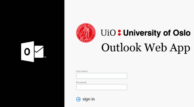 webmail.uio.no