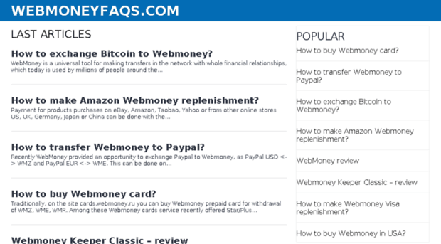 webmoneyfaq.com