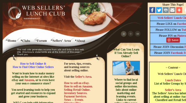 websellerslunchclub.com