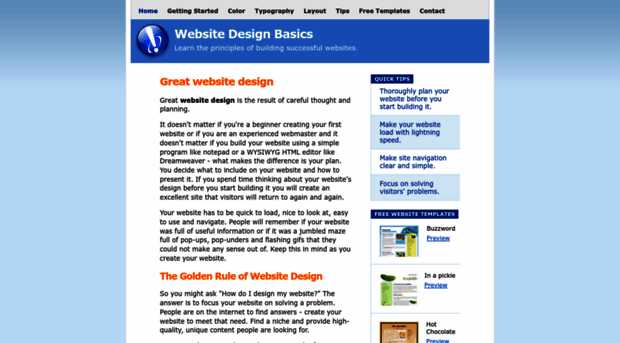 websitedesignbasics.com