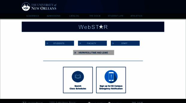webstar.uno.edu