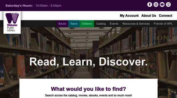 websterlibrary.org