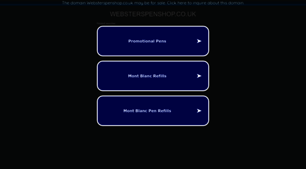 websterspenshop.co.uk