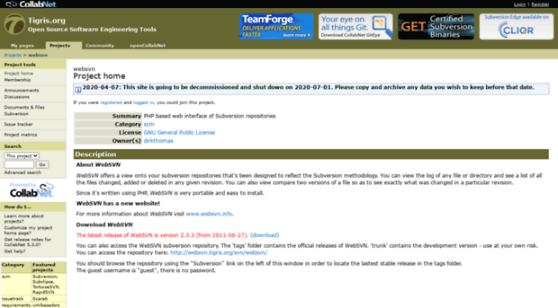 websvn.tigris.org