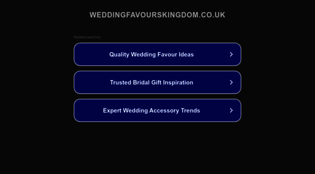 weddingfavourskingdom.co.uk