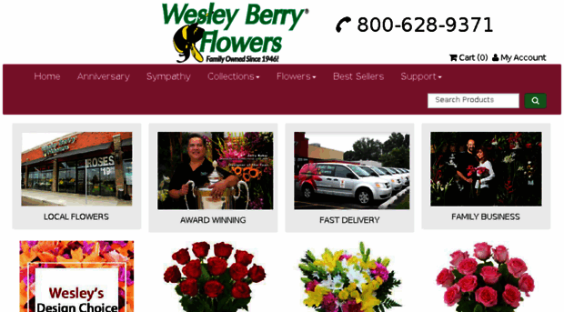 wesleyberryflowers.com
