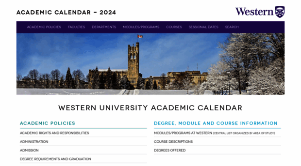 westerncalendar.uwo.ca