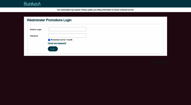 westminsterpromotions.bidsketch.com