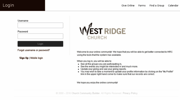 westridge.ccbchurch.com