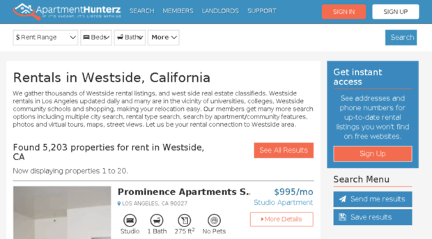 westside.apartmenthunterz.com